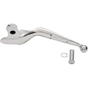 Clutch Lever - Wide Blade - Slotted - Chrome 0613-0942