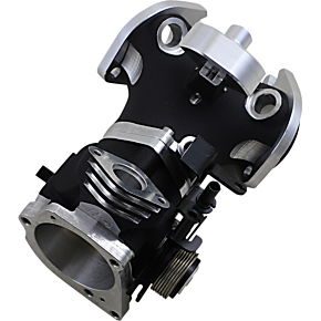 Big Bore Throttle Body - Black - 55 mm - Twin Cam HPI-55D1-16B