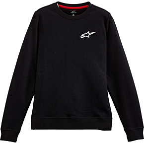 Women's Ageless Crew Fleece - Black - Large 12325182010L