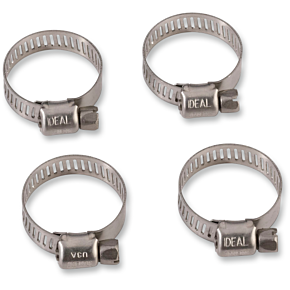 Moose Racing Clamp Hose Stainless Steel 19-44Mm 4Pack