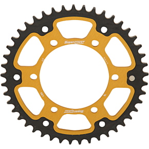 Supersprox Stealth Rear Sprocket - 45 Tooth - Gold - Kawasaki/Yamaha/Suzuki RST-486-45-GLD