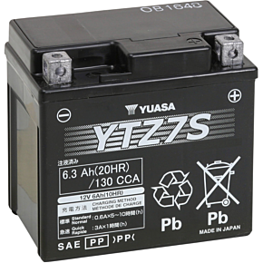 Yuasa AGM Battery - YTZ7S YUAM727ZS