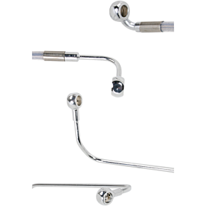 Brake Line - Rear - Stainless Steel 1741-2941