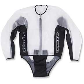 Alpinestars Racing Rain Jacket - Clear/Black - Small
