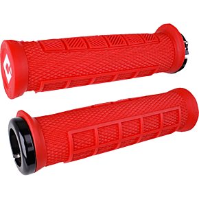 Elite Pro v2.1 Grips - Lock-on - 130 mm - Red D33EPR-B