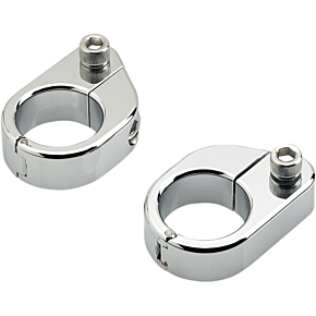 O/S Speed Clamps - Chrome - Straight 6907-105