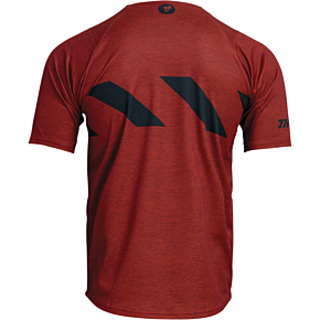 Assist Hazard Jersey - Short-Sleeve - Heather Red/Black - XS 5020-0001