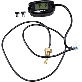 Universal Temperature Meter - Surface Mount - Black - 1/8"-28BSPP 742-ES2