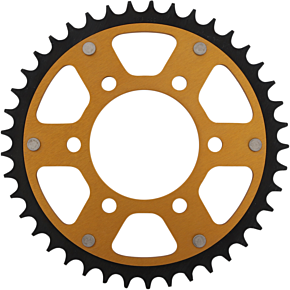 Rear Stealth Sprocket Alu/stl 41t-530 Gld Kaw/suz/yam
