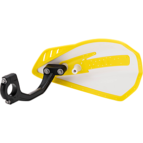 Cycra Handguards - Cyclone - White/Yellow 1CYC-0056-234