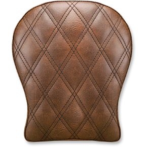 Lattice Stitched Pad - Brown -  9"