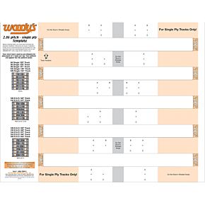 Studding Template - 2.86 Pitch 286S-TEMP-2