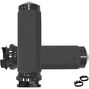 Grips - Memory Foam - Medium - Metric - Black MT-MF-63A-ANO