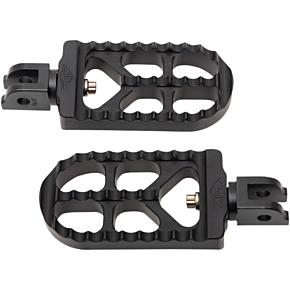 Foot Peg - Serrated - Black - Long 08-56-6B