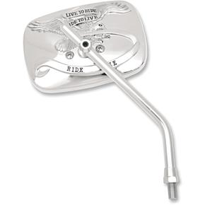 Live to Ride Free Mirror - Chrome - 10 mm - Right 20-31754A