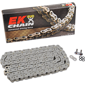 Enuma Chain (EK) 530 ZVX3 - Sportbike Chain- 150 Links - Chrome