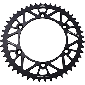 JT Sprockets Rear Sprocket - Black - 48 Tooth JTA822.48BLK