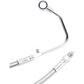 Magnum Mid Brake Line - ABS - Polished Stainless 57011
