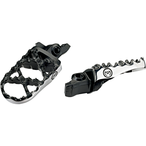Moose Racing Hybrid Footpeg - Chrome