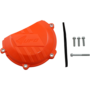 Ufo Clutch Cover - Orange - KTM AC02412