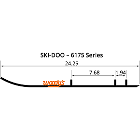 Woodys Extender Trail III™ Flat-Top® Runner ESD3-6175