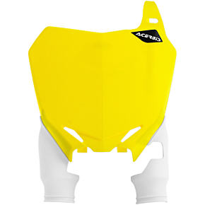 Acerbis Raptor Number Plate - Yellow - Suzuki