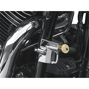 Kuryakyn Universal Helmet Lock - 7/8" - 1-1/4" - Chrome