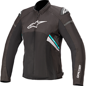 Alpinestars Stella TGP+R v3 A Jacket - Black/White/Teal - 2XL