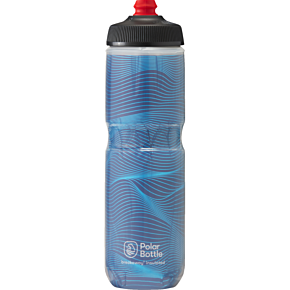 Breakaway® Insulated Bottle - Bolt - Blue/Silver - 24 oz. INB24OZ15