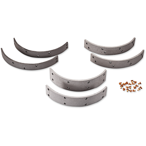 Front Brake Linings and Rivets DS-325396