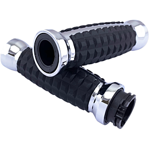 Grips - Grenade - Chrome 0630-2639