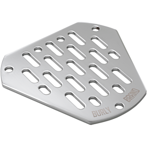 BURLY BRAND MX Face Plate - Chrome 0206-0181-CH