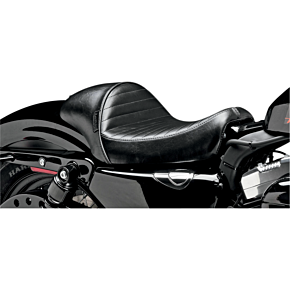 Le Pera Stubs Cafe Seat - Pleated - Black - XL '10+ LK-426PT