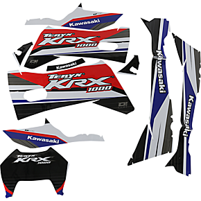 Complete Graphics Kit - Red/White/Blue - 2-Door - Teryx 20-20-292