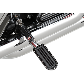 Rear Pegs - Dimpled - Black C1243-B