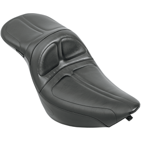 Maverick Daddy Long Legs Seat - Black - Stitched - FXST '84-'99 LN-910DL