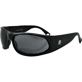 California Sunglasses - Shiny Black - Smoke EZCA001