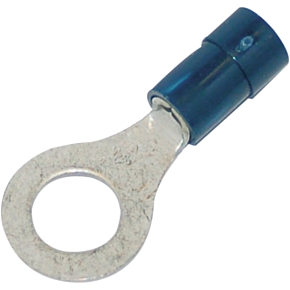 Pvc Ring Terminal .25" 16-14 25-pk