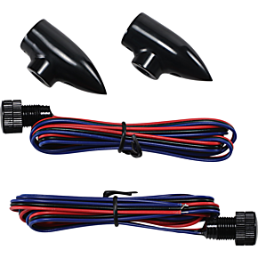 LightningBullet - Marker LIghts - Amber - Black LB-F-AMB-B