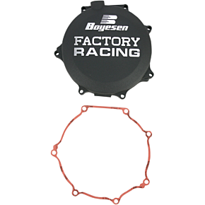 Clutch Cover - Black - Kawasaki CC-18B