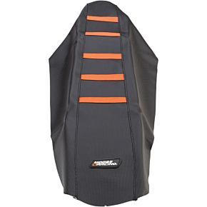 Moose Racing Ribbed Seat Cover - Orange - KTM - 0821-1791