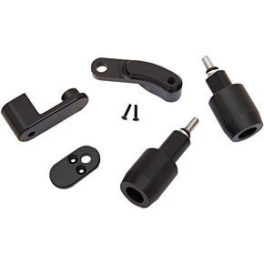 Powerstands Racing Frame Sliders - Black - Honda 03-00923-02