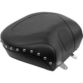 Wide Rear Seat - Studded - Black - Softail 79130