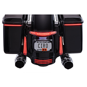 Taillight/License Plate Holder - Black 40054