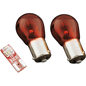 Kuryakyn Rear Lens Kit - Smoke Lens/Red Light