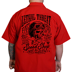 Not for the Slow Skull Shop Shirt - Red - Medium DG60162M