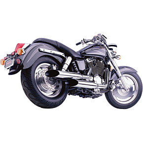Classic Deluxe Exhaust - Chrome - VT1100 1573SC