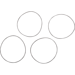 Piston Liner O-Ring - 4 Pack ST-11900027