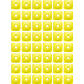 Support Plates - Hi Vis - Square - 48 Pack ASG-3830-48