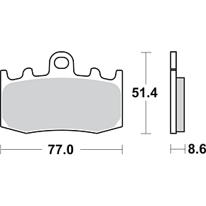 HS Brake Pads - BMW - 796HS 796HS